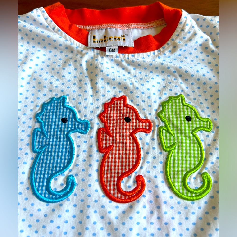 Babeeni 6M Seahorse Romper